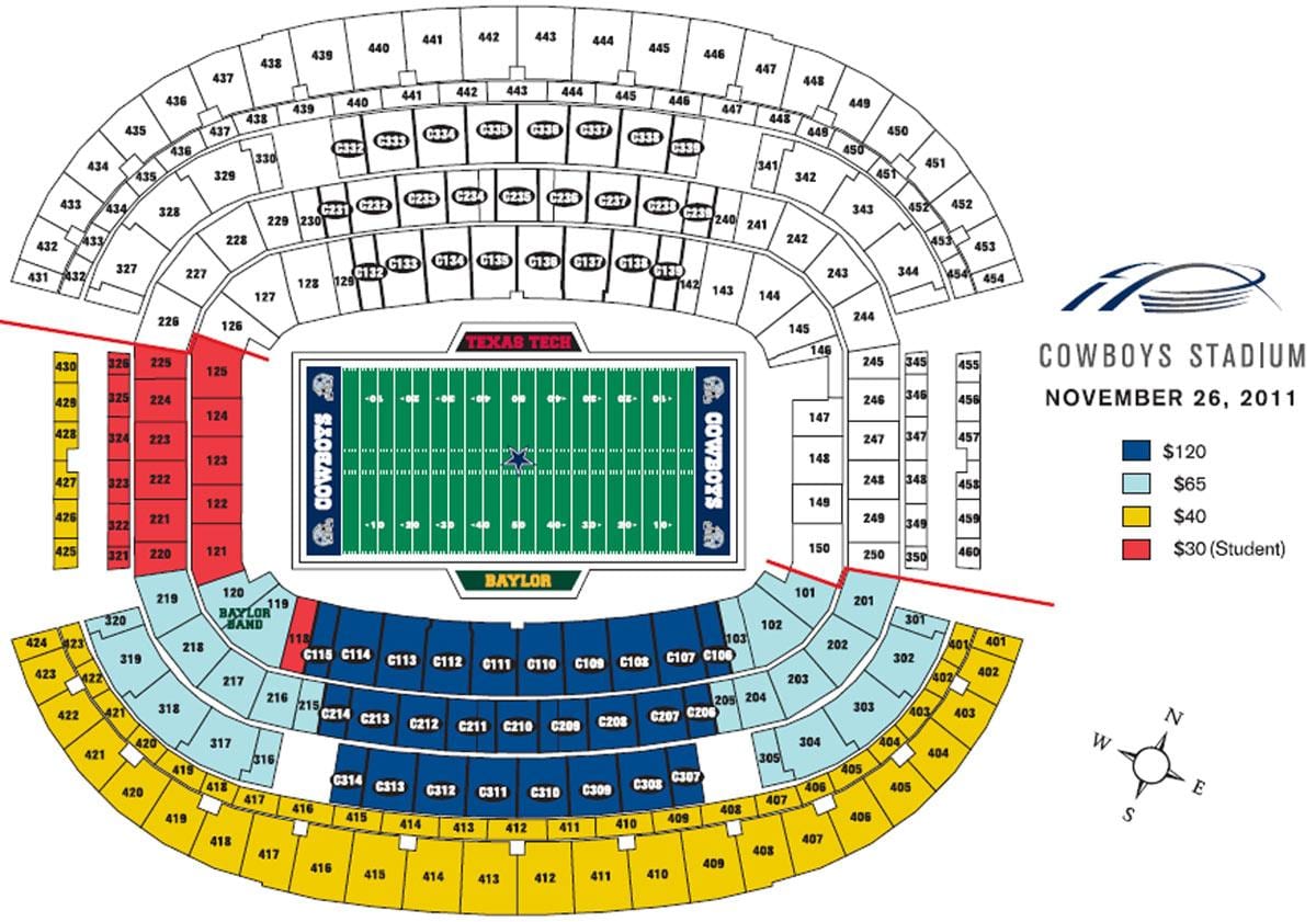Dallas Ковбойз stadionun xəritədə yeri
