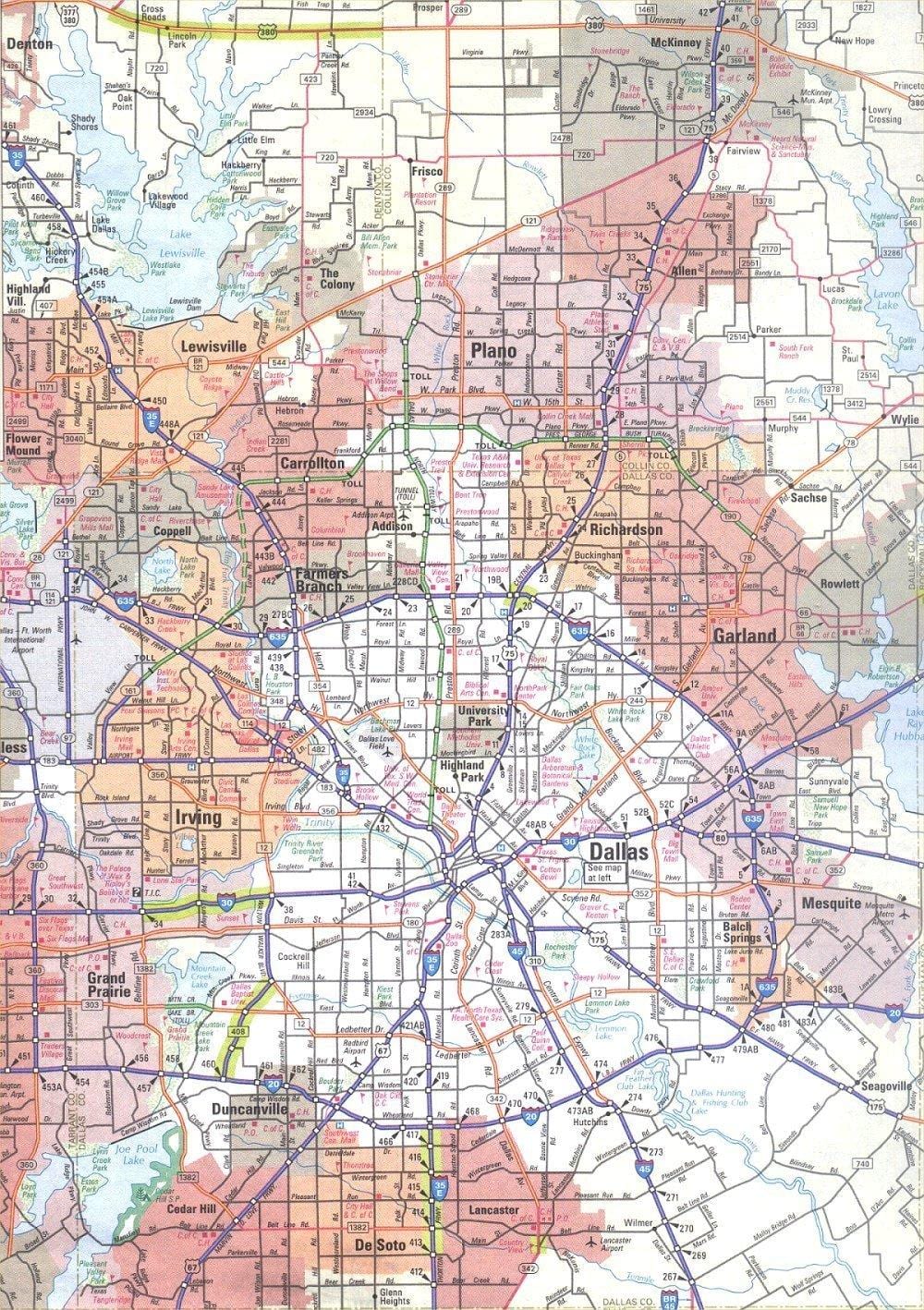 kart rayonunun Dallas, Texas