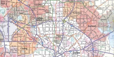 Kart rayonunun Dallas, Texas
