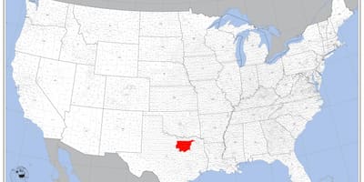 Dallas xəritədə ABŞ