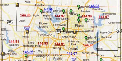 Dallas, Texas kart indeksi
